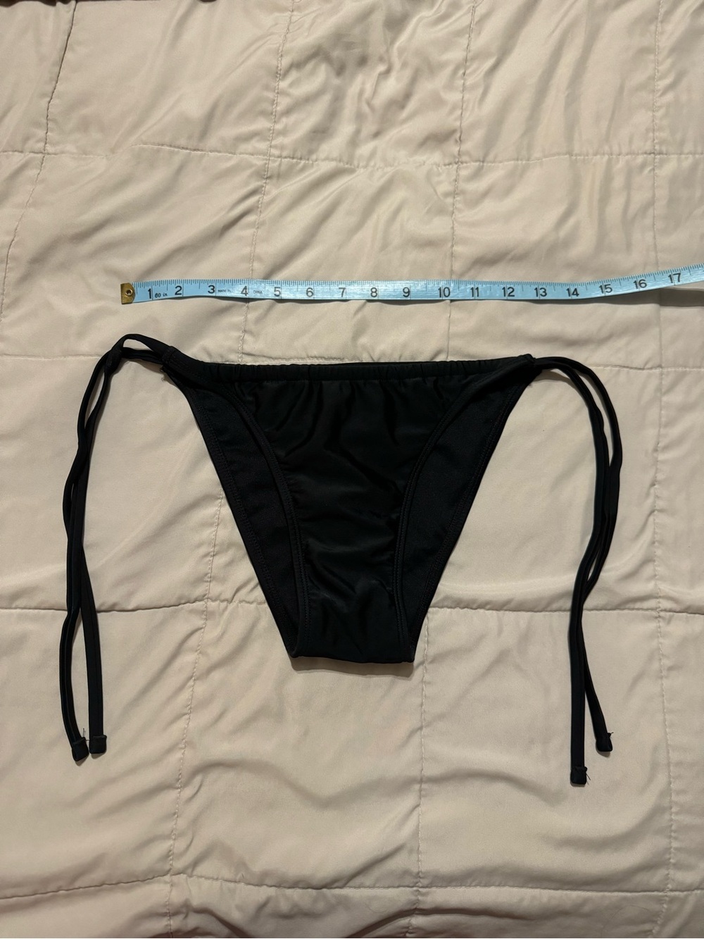 Xhilaration Black Side-Tie Bikini Bottom Size M